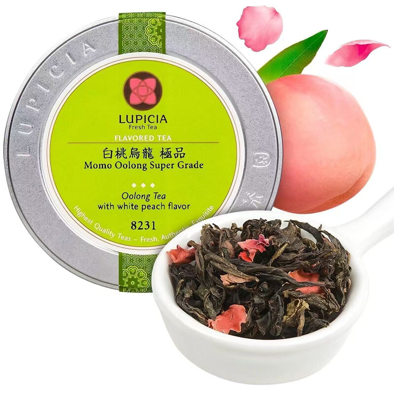 LUPICIA 白桃乌龙 罐装 / 袋装