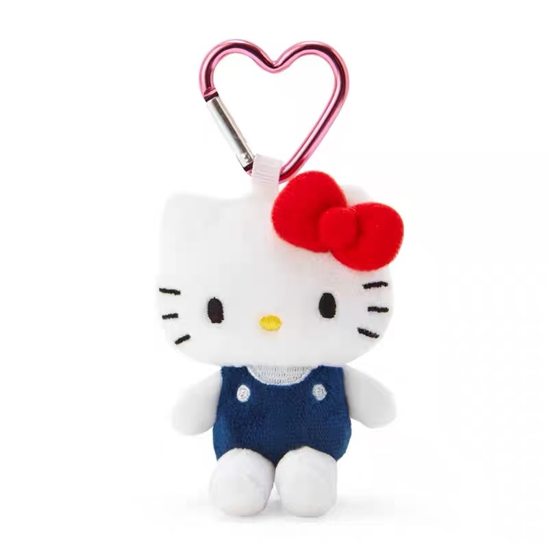 Sanrio三丽鸥kitty智秀同款爱心扣挂件