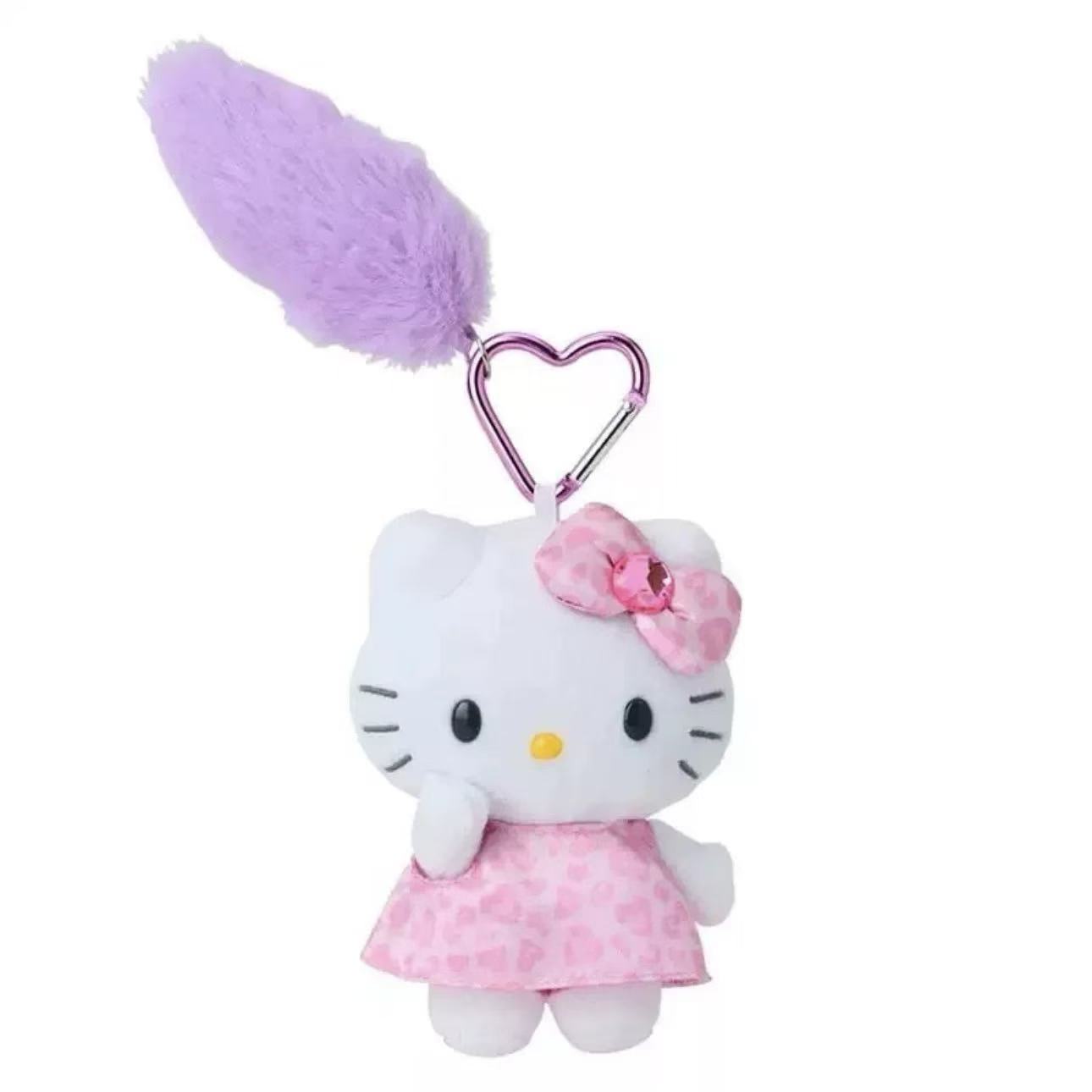 豹纹粉色kitty小尾巴