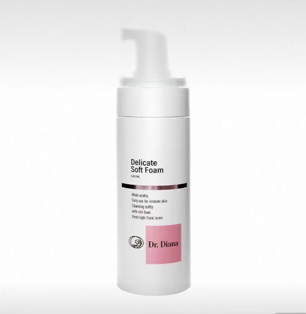 日本DrDiana私处护理燕窝泡泡慕斯温和清洁140ml