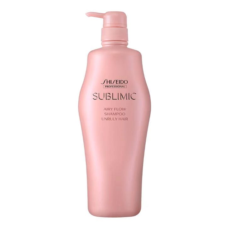 资生堂头粉色洗发水轻盈丝逸1000ml