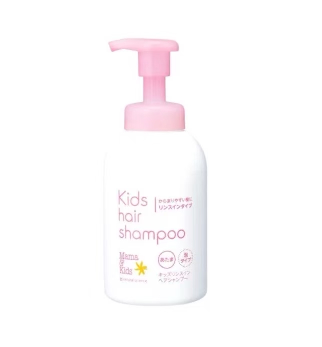 专为女宝设计mamakids洗发护发二合一顺滑滋润泡沫丰富460ml