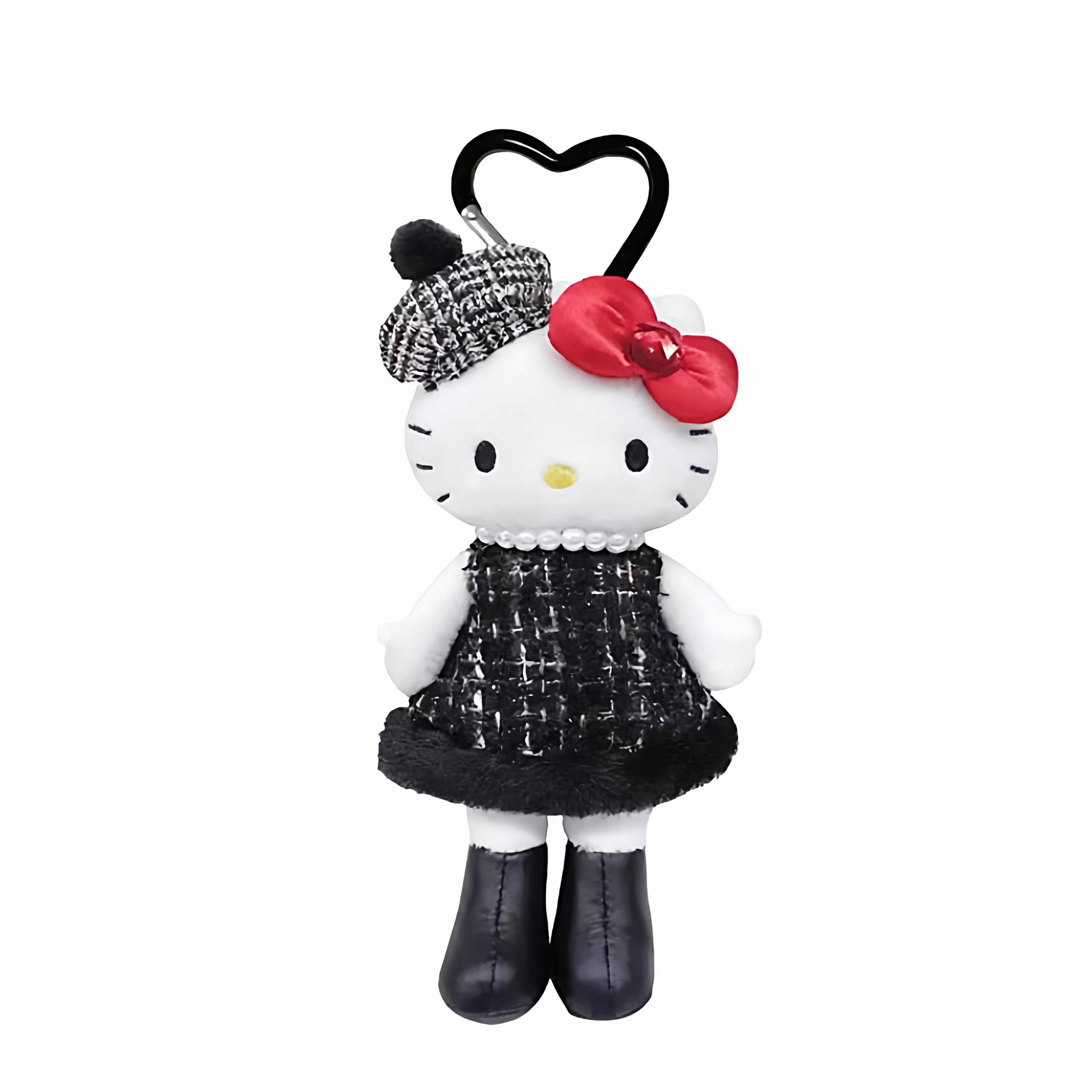 三丽鸥长腿黑裙小香风hello kitty