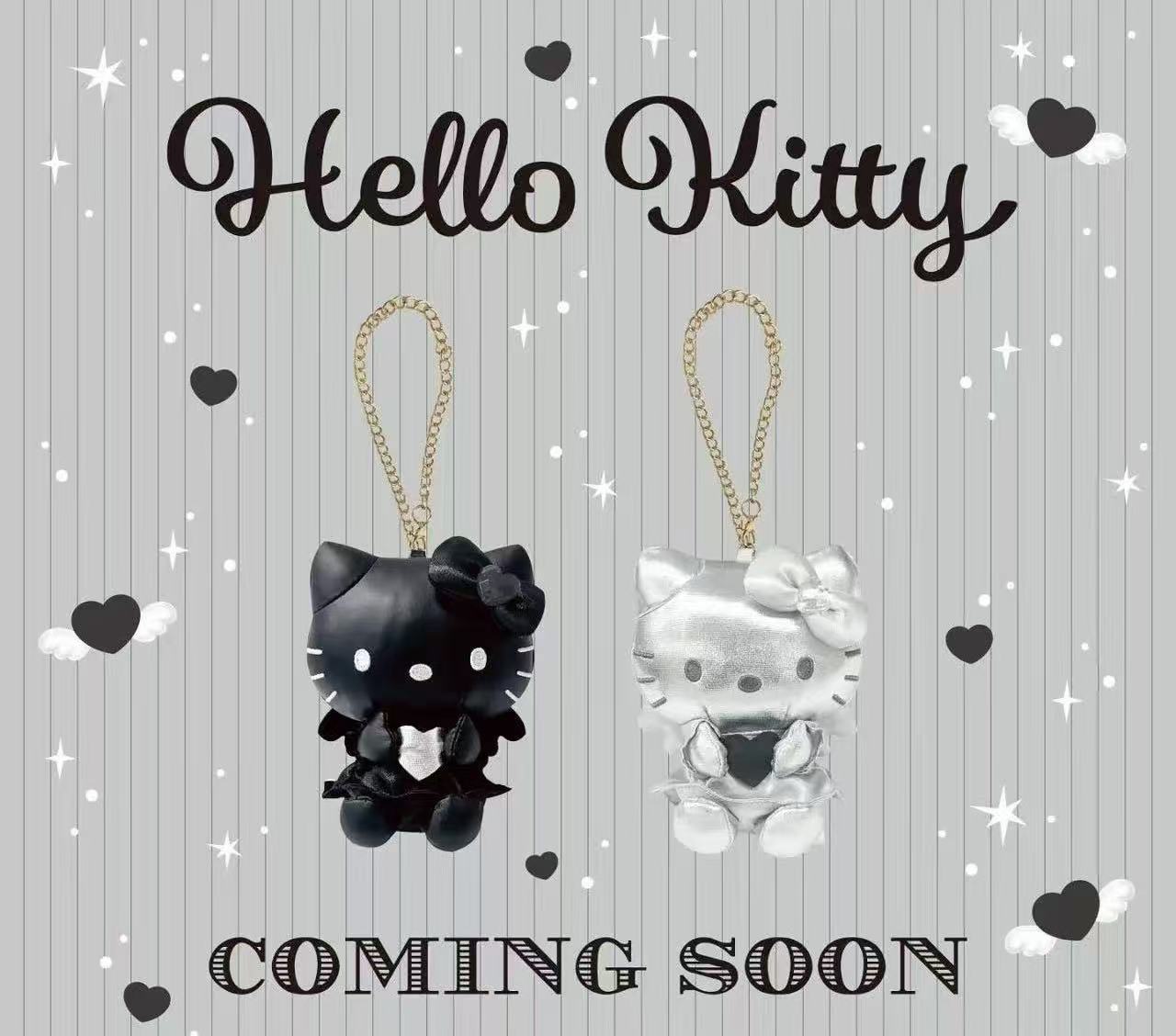 Hello kitty天使挂件现货