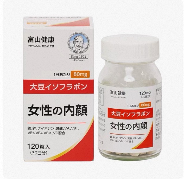 富山健康女性补硒补锌美颜大豆异黄酮